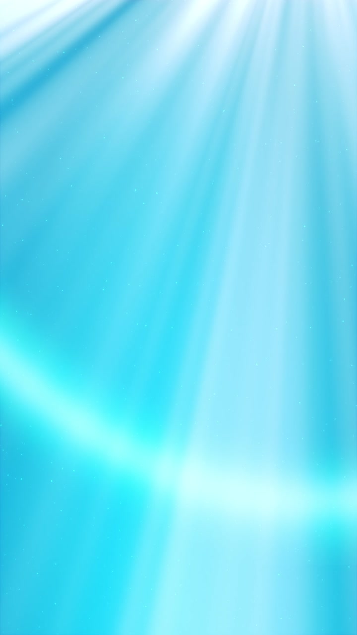 Vertical 9:16 underwater scene for meditation and relaxation apps. Features sharp blue light rays and slow marine snow particles. Ideal for mobile wallpaper, stories, and mindfulness content. 4K