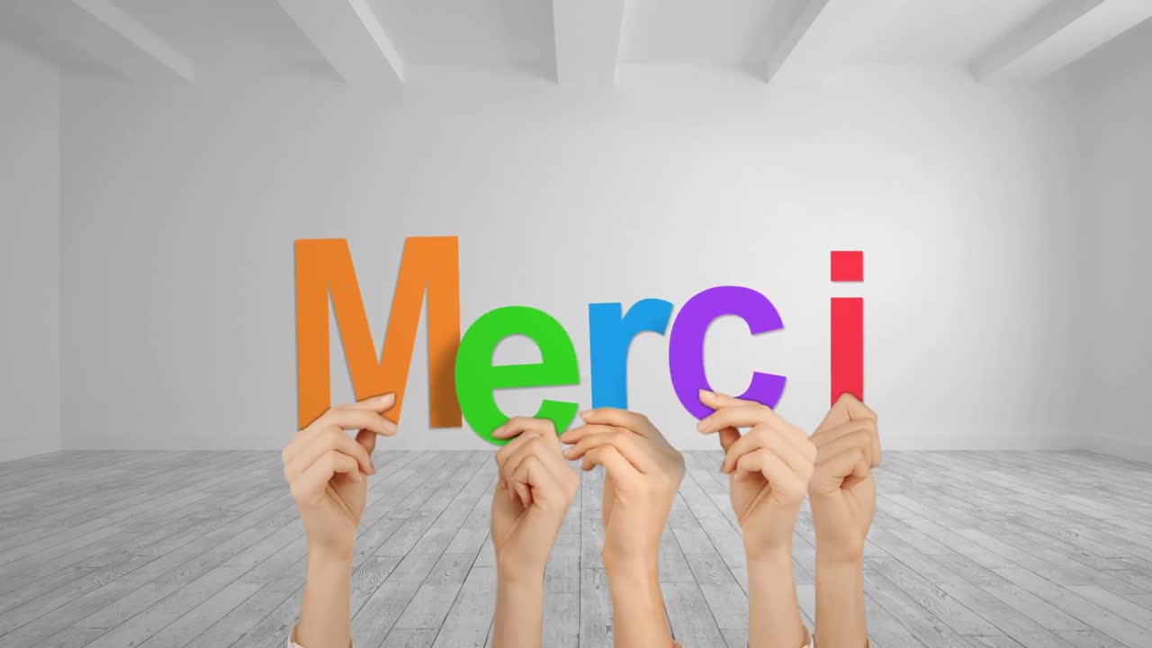 손을 들고 메르시