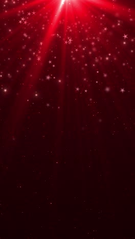 red star stage sparkling lights award ceremony floor product display magic glittering particles