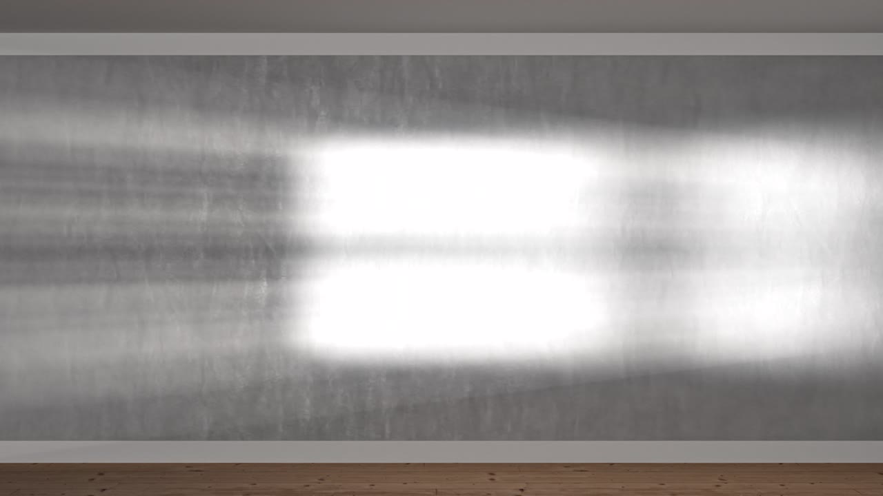 пустая комната с теней окна