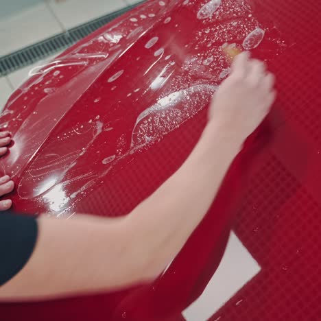 installing protection film