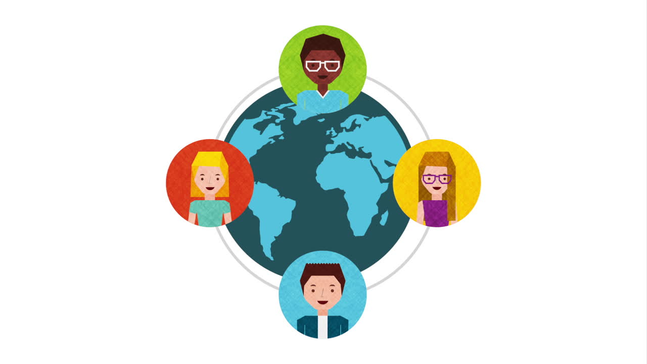 Global Community | Premium Stock Video Footage
