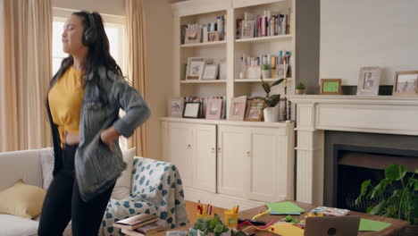 funny-young-woman-dancing-wearing-headphones-listening-to-music-having-fun-teen-girl-celebrating-with-cool-dance-moves-at-home-enjoying-freedom-on-weekend-4k