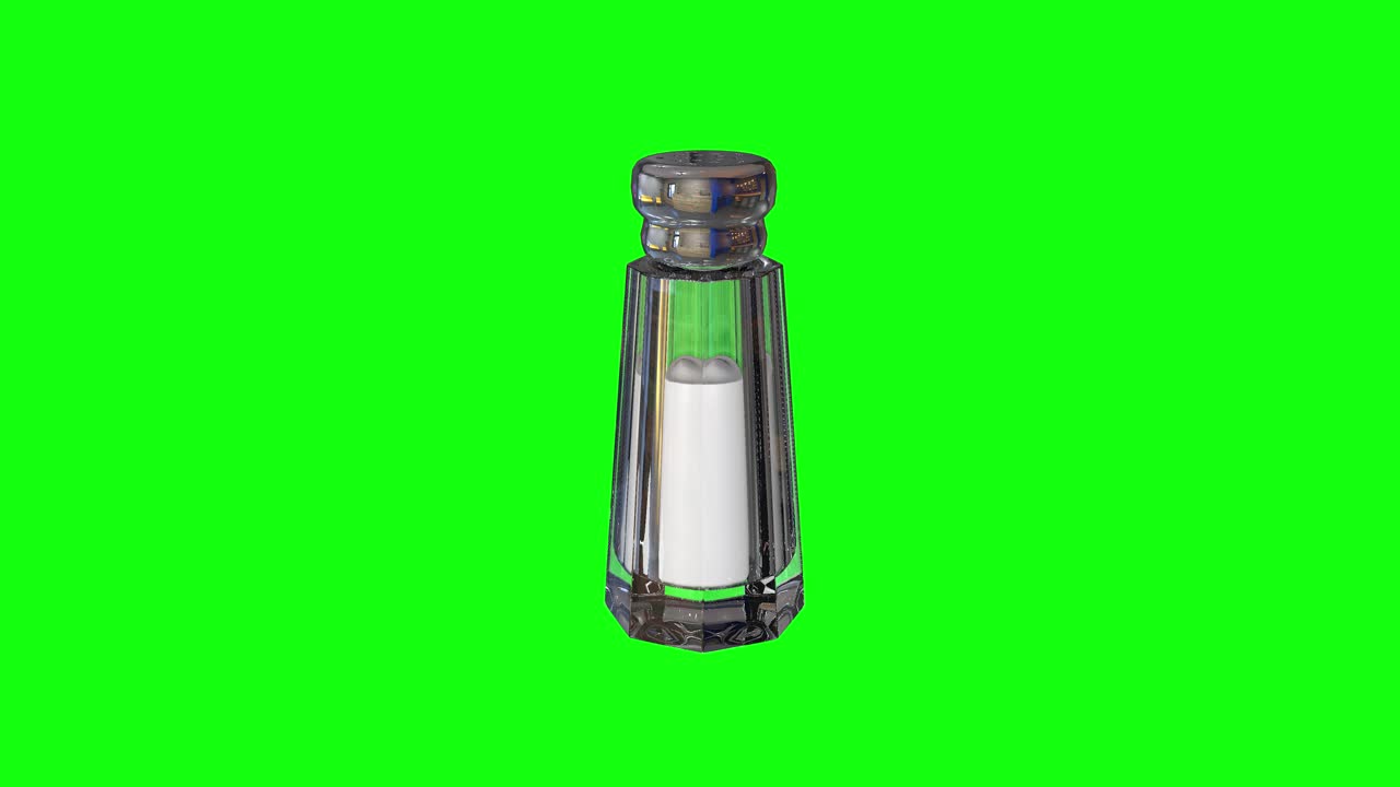 8 animazioni salt shaker sapore schermo verde