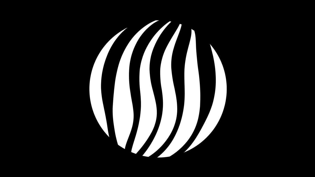 4K video model stroboscopic and hypnotic effect, in 16: 9 video format.