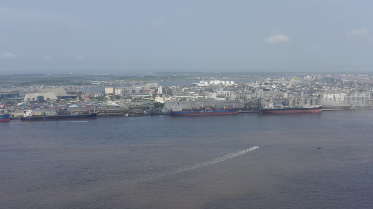 도시 고층 라고스 드론 05