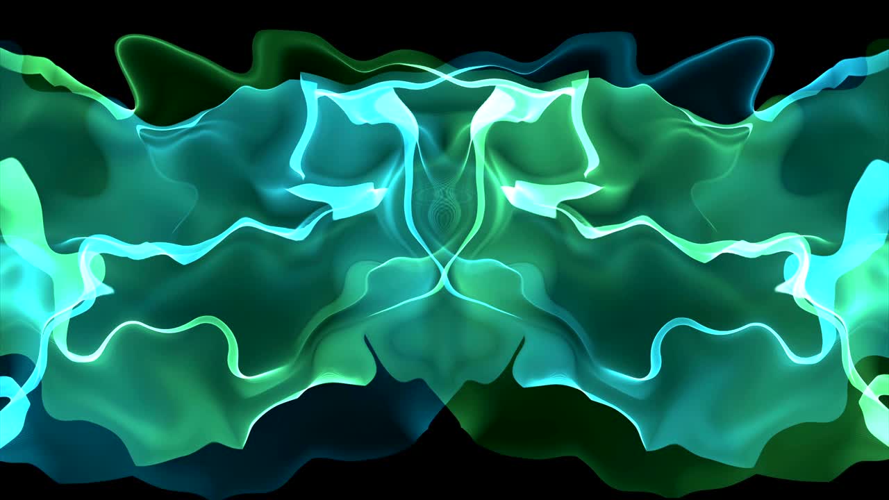 digital turbulent paint splash smoke cloud soft abstract background - new unique quality colorful joyful motion dynamic video footage