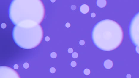 Falling-big-round-glitters-and-particles-on-purple-and-fashion-background