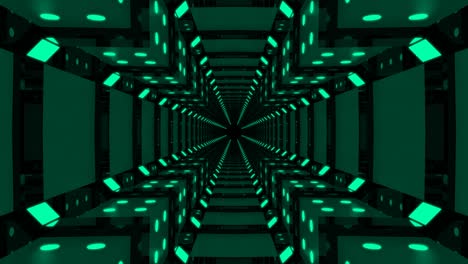 túnel abstracto tecnológico en bucle
