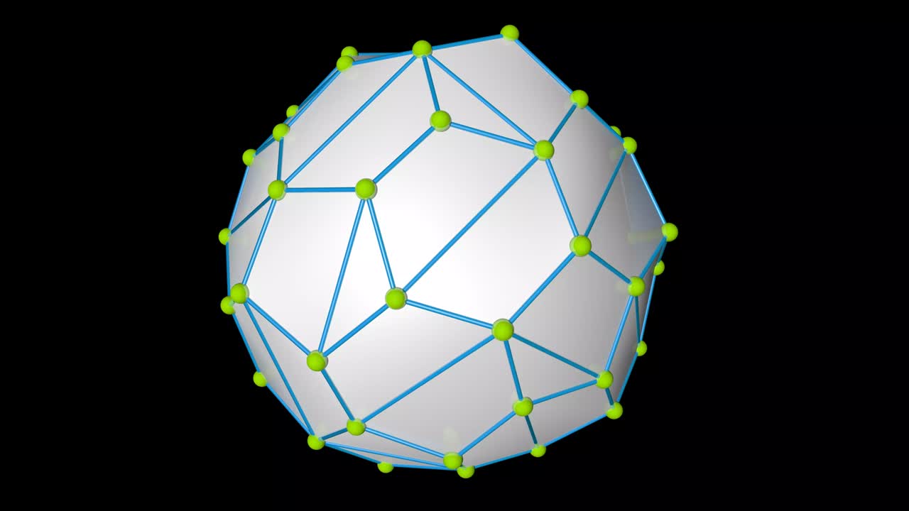 추상적인 플렉서스 배경: 비즈니스, 기술 또는 의료 배경: 선, 점 및 삼각형의 망진창에서.