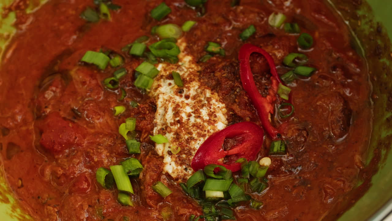 Spicy Indian Curry in a Bowl