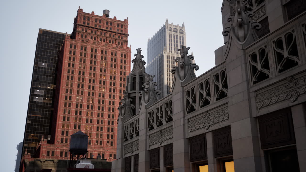 edificio de la calle de nueva york