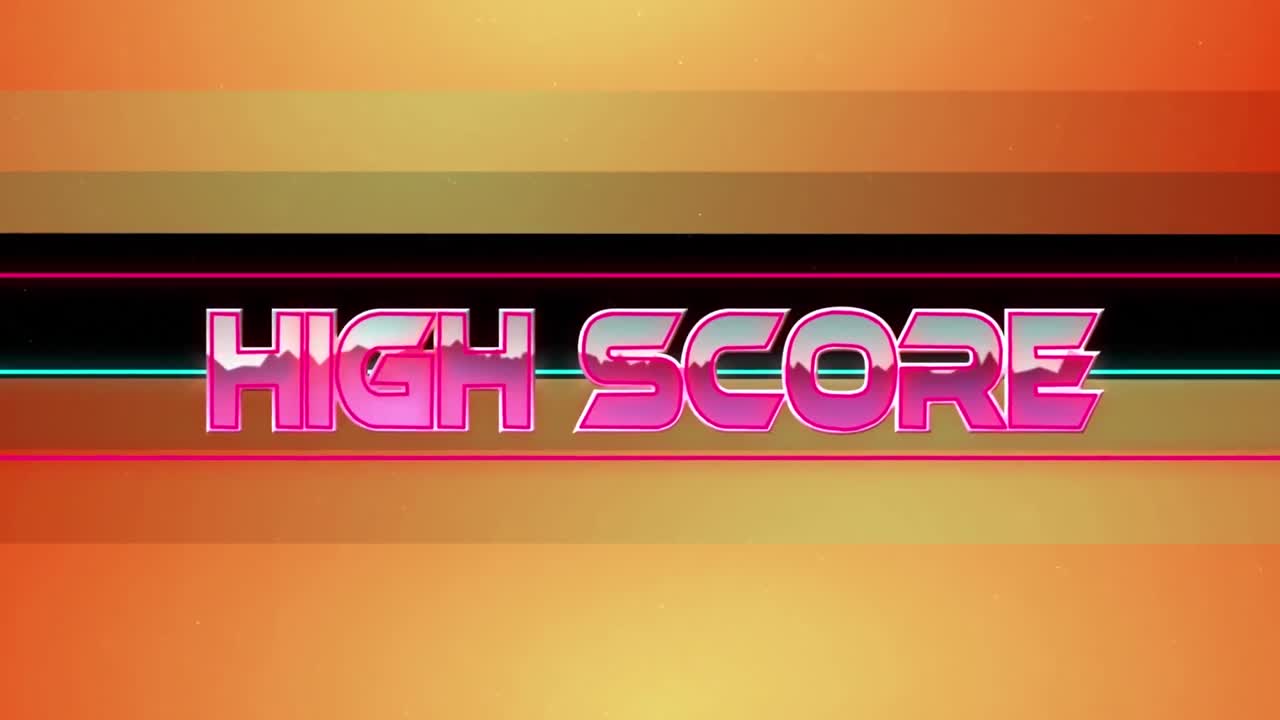 el concepto es una imagen generada digitalmente de rayas de gradiente amarillo a naranja en la parte superior y inferior de