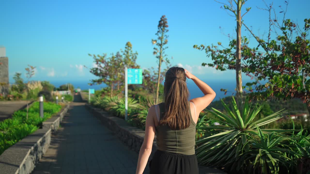 Footage filmed in Madeira Portugal at Pico dos Barcelos viewpoint in Funchal