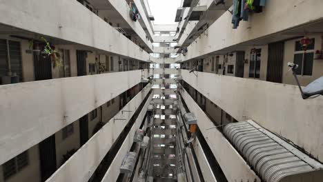 viejos edificios de apartamentos en la ciudad de george, penang