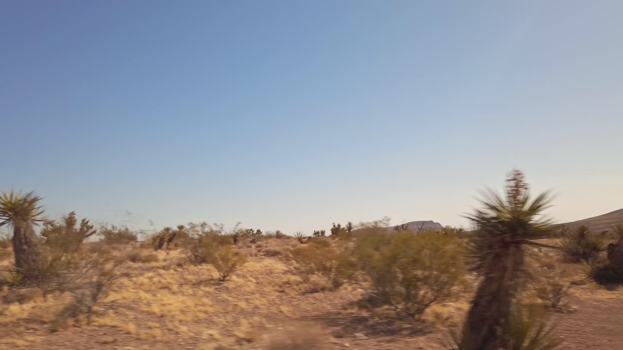 Red Rock Canyon and sandstone peak view in Nevada
