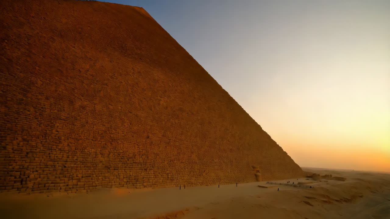 Sunrise over the Great Pyramid of Giza