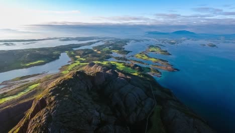 bronnoysund, la hermosa naturaleza de noruega