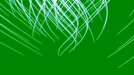 abstract green background with white lines