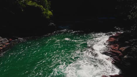 Remnants-of-a-fort-near-a-cliff-on-the-island-of-Trinidad-located-in-the-Caribbean