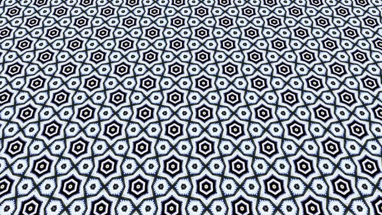 patrón de video gráfico con figuras geométricas que se inclina hacia arriba y se mueve.