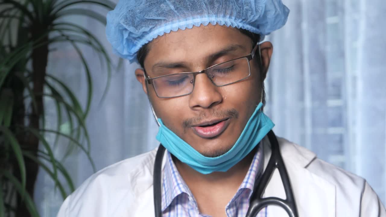 retrato de un medico