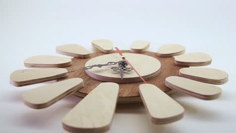 wooden plywood wall clock-4