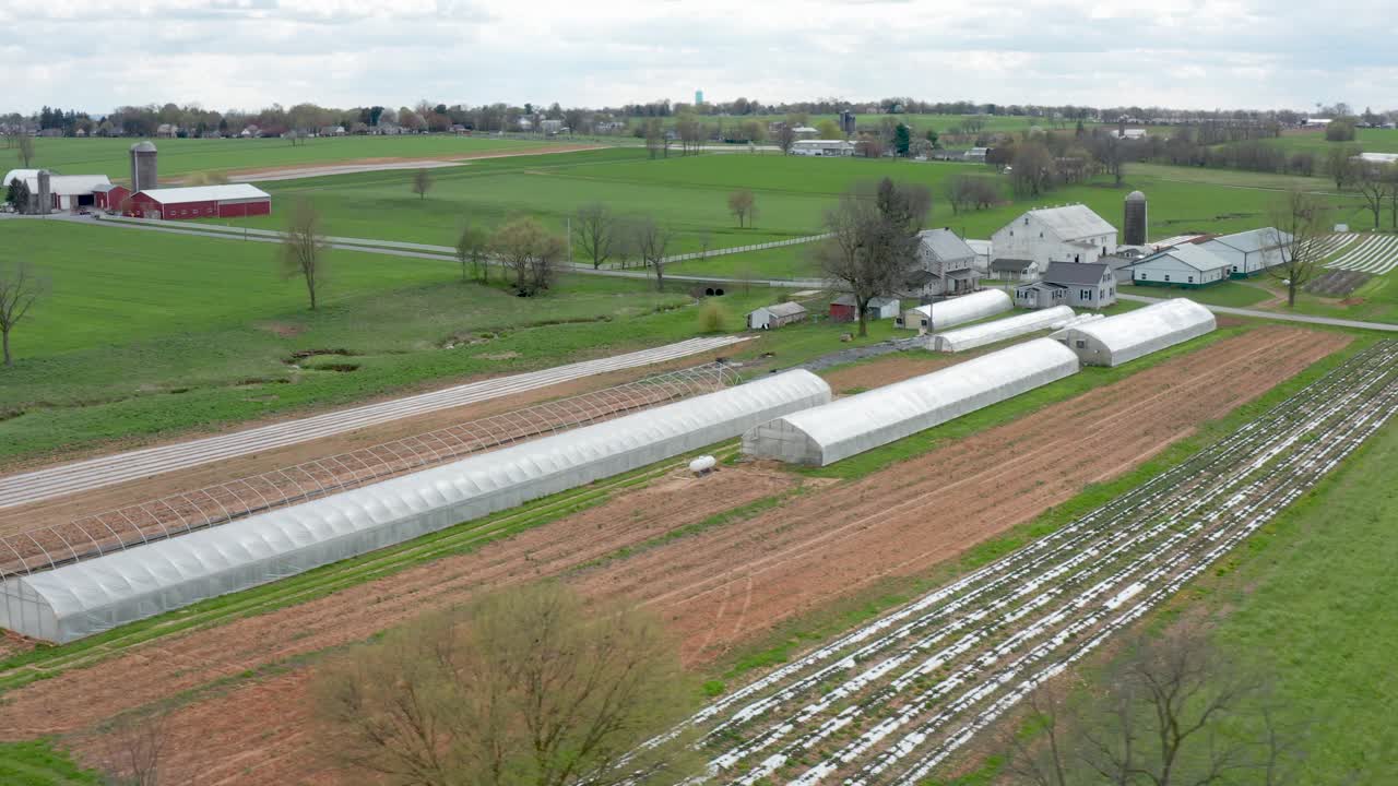 антенна для теплиц на сельскохозяйственных землях