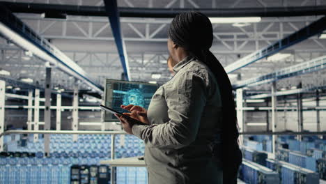 data center employee monitoring infrastructure processes, reviewing metrics
