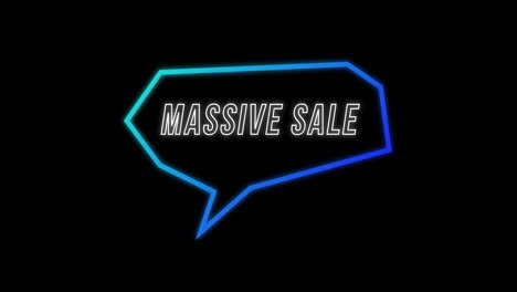 Massive-Sale-advertisement-in-Retro-Eighties-concept