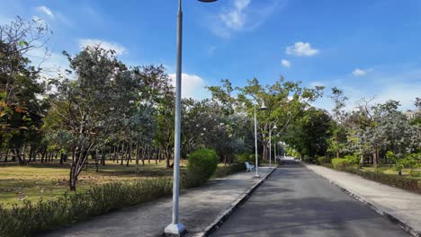 benjakitti park bangkok thailand outdoor nature retreat southeast asia