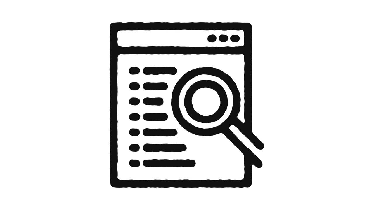 imágenes de animación de icono de desarrollo web y canal alfa