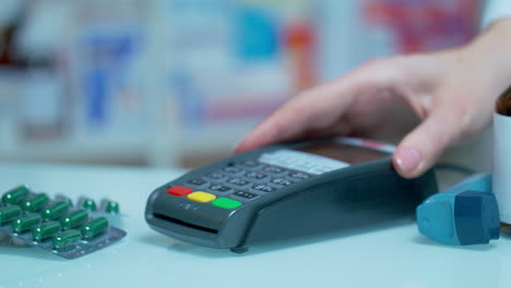 nfc payment at drugstore