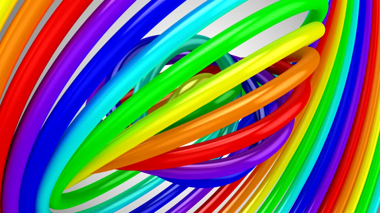 el fondo de los anillos giratorios