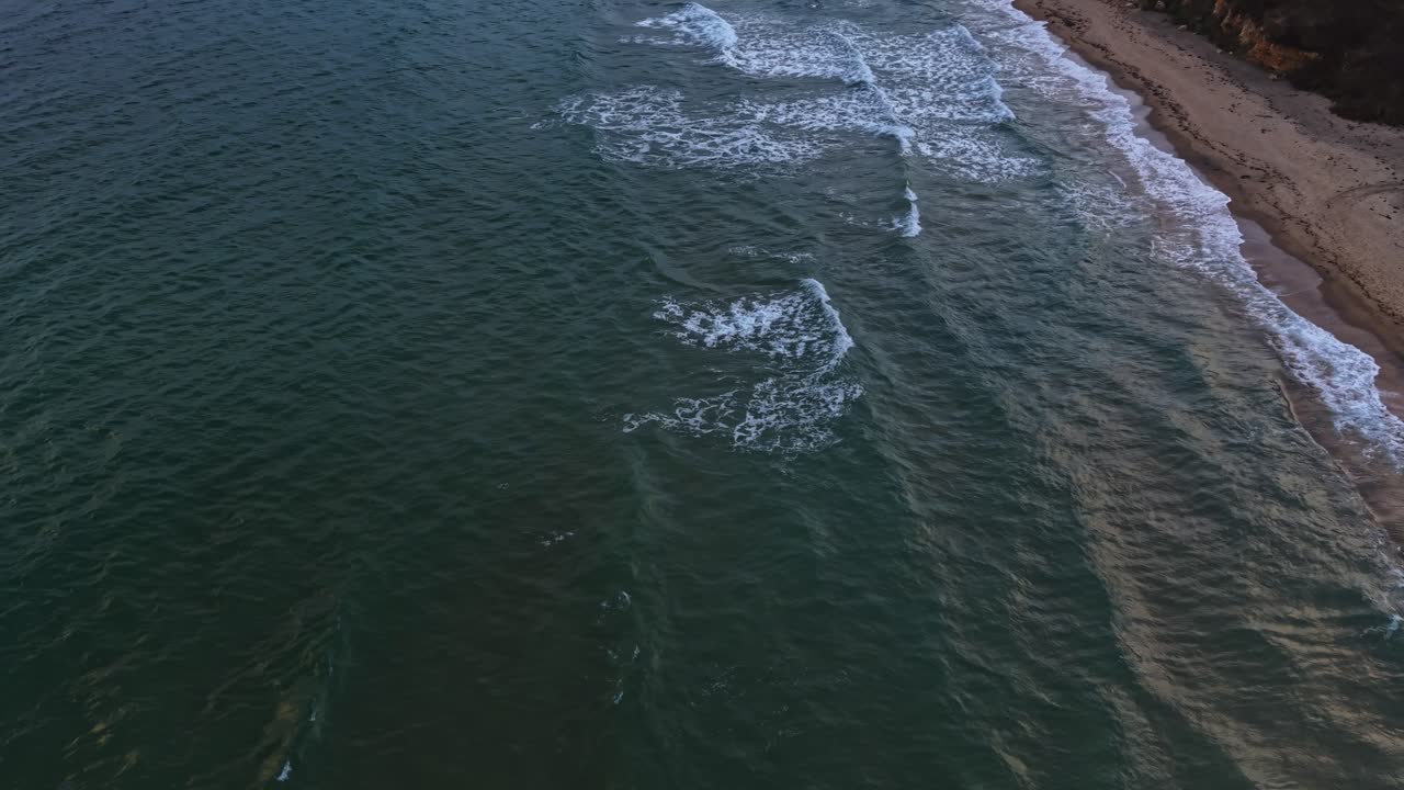Stunning aerial view of the Bulgarian coastline captured by drone