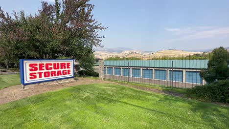 Secure-Storage-building-In-Ashland,-Oregon