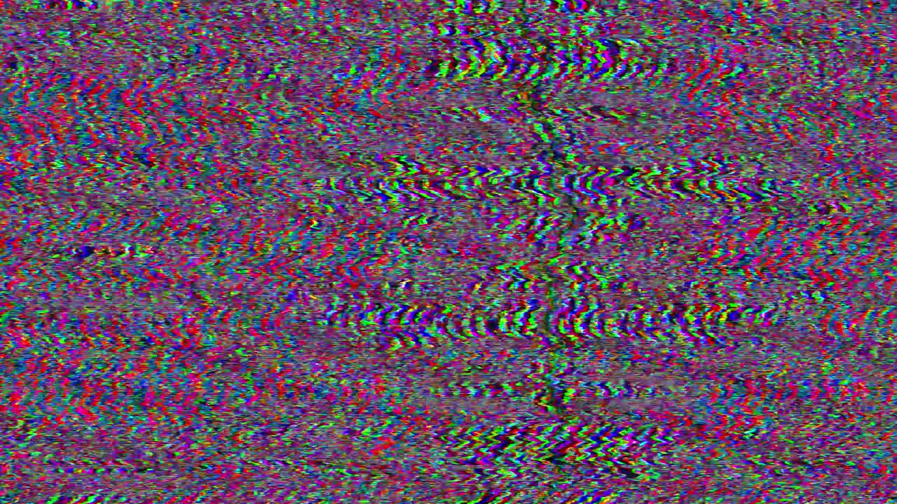 Colorful pattern light leak holographic background. Loop footage