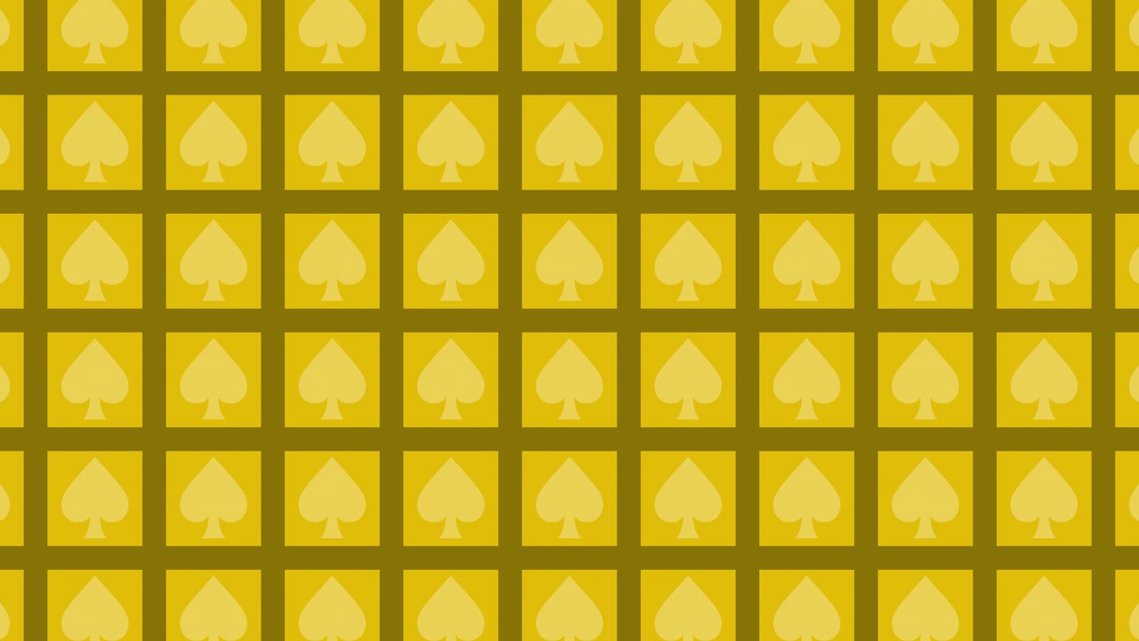 Gold Spades Pattern