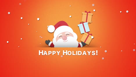 Happy-Holidays-text-with-Santa-Claus-with-gift-boxes-1