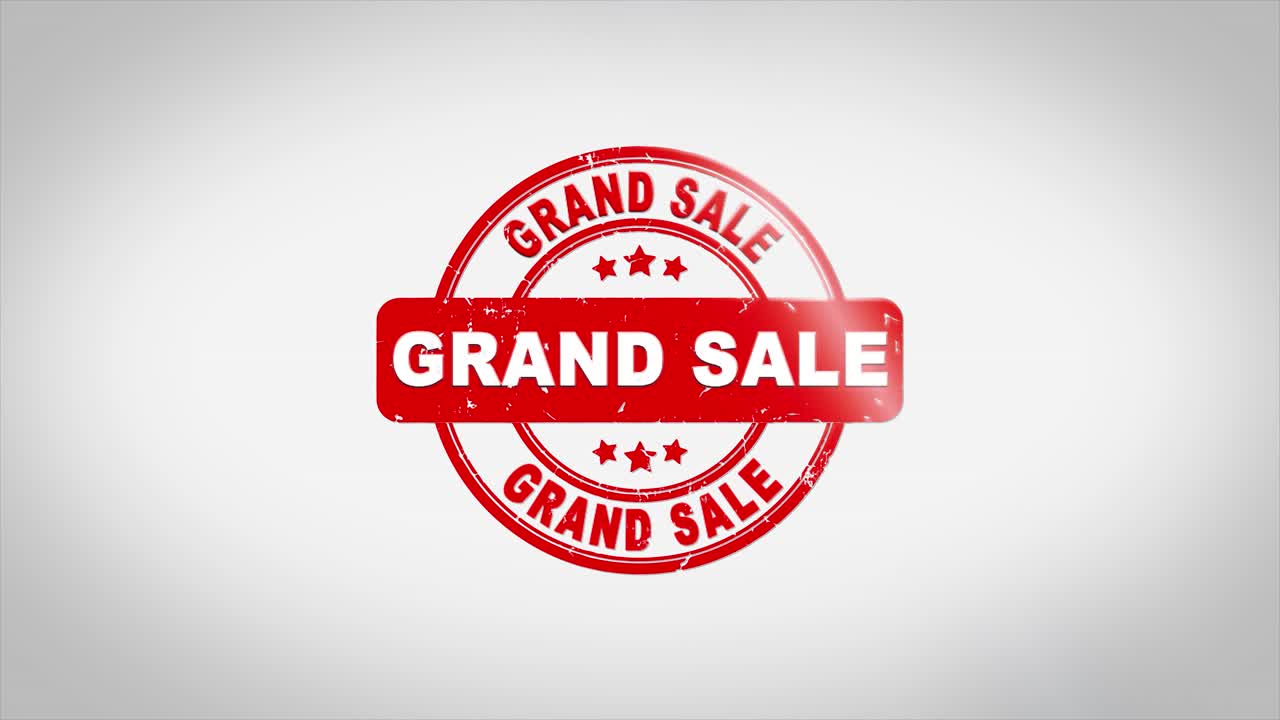 Grand Sale Stamp