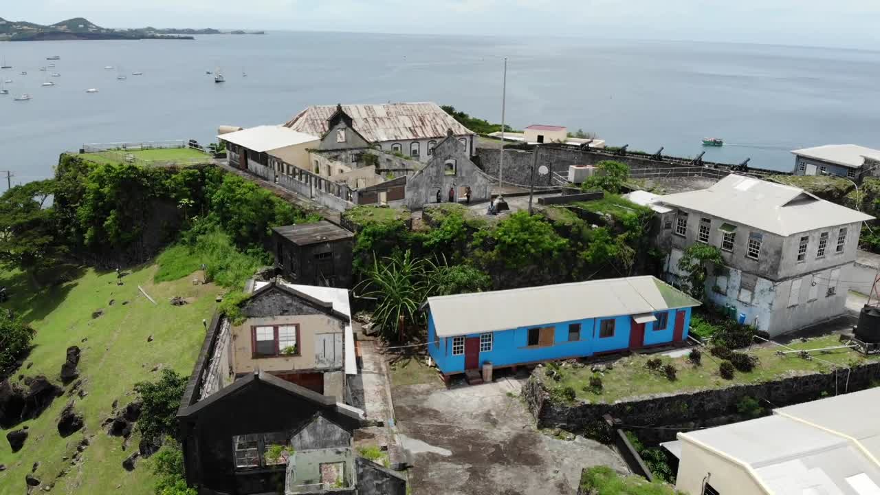 세인트 조지의 아름다운 요새의 공개 샷