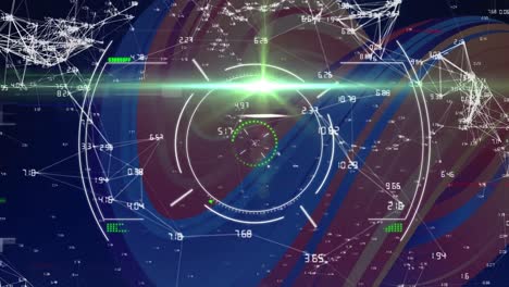 animation of scope with connections and data processing