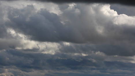 intense, storm clouds rolling in time lapse cloud