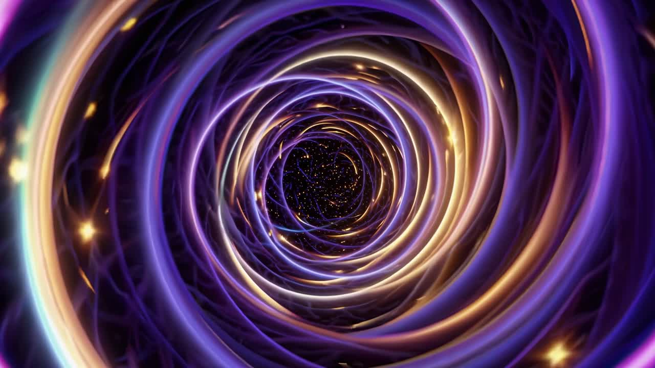 vórtice de túnel abstracto