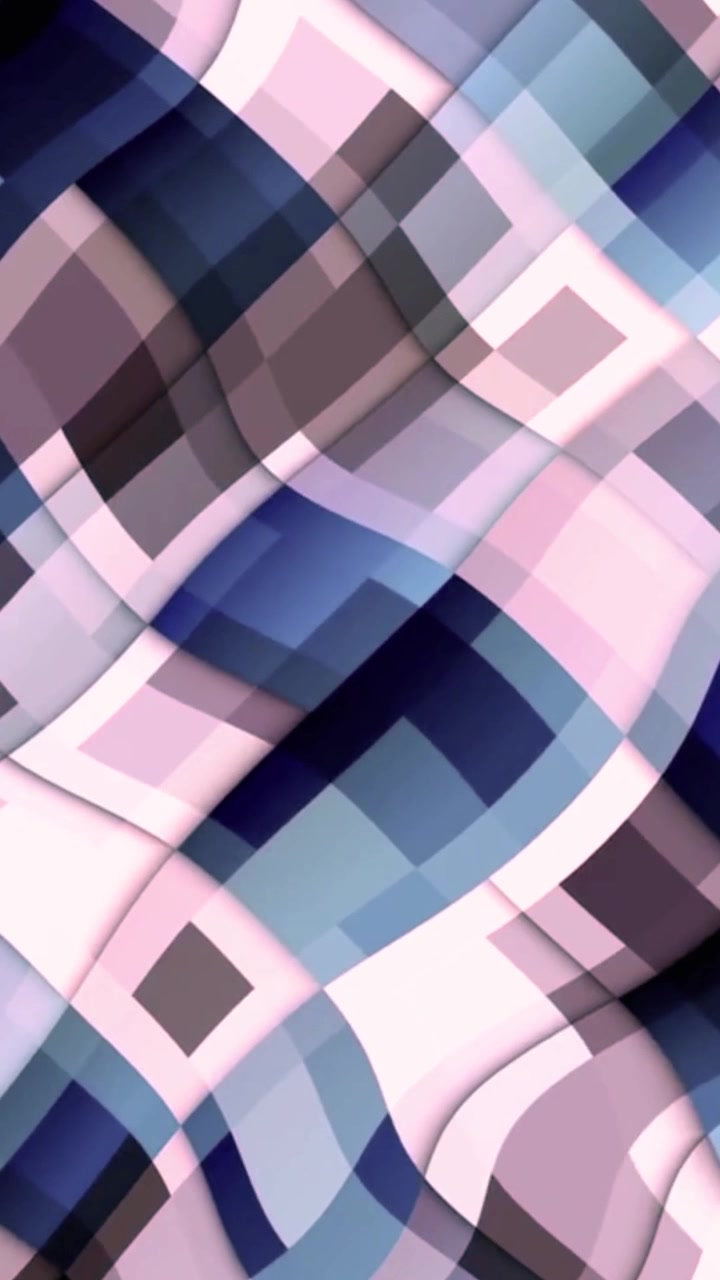 Dynamic Abstract Background with Undulating Geometric Shapes and Pastel Colors