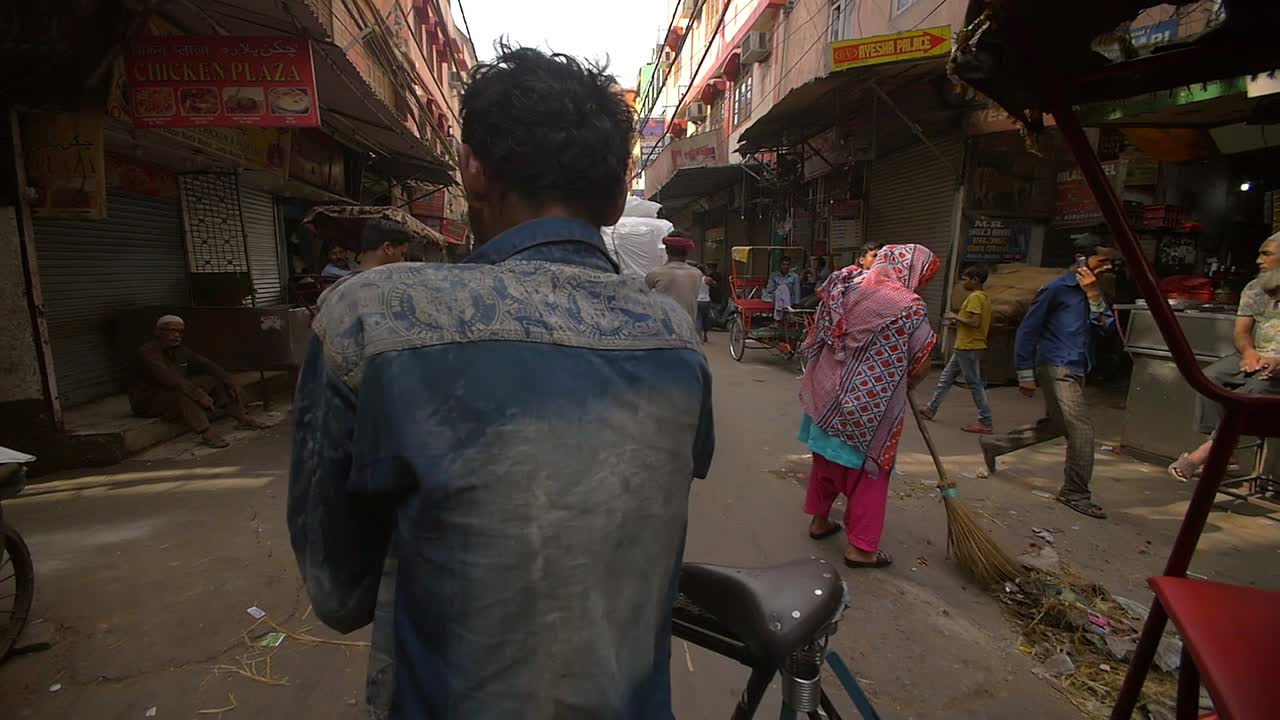 바쁜 인도 거리