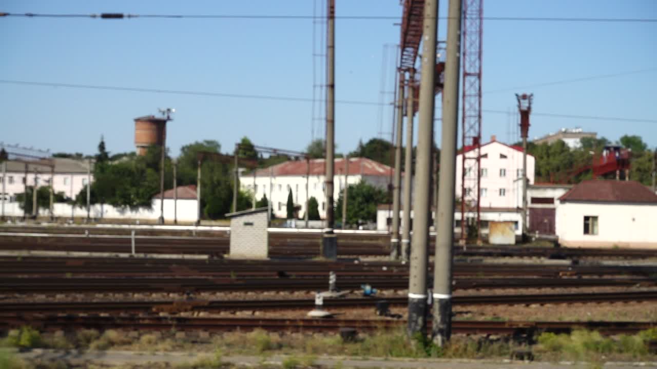 Dworzec kolejowy. Zdjęcia w ruchu