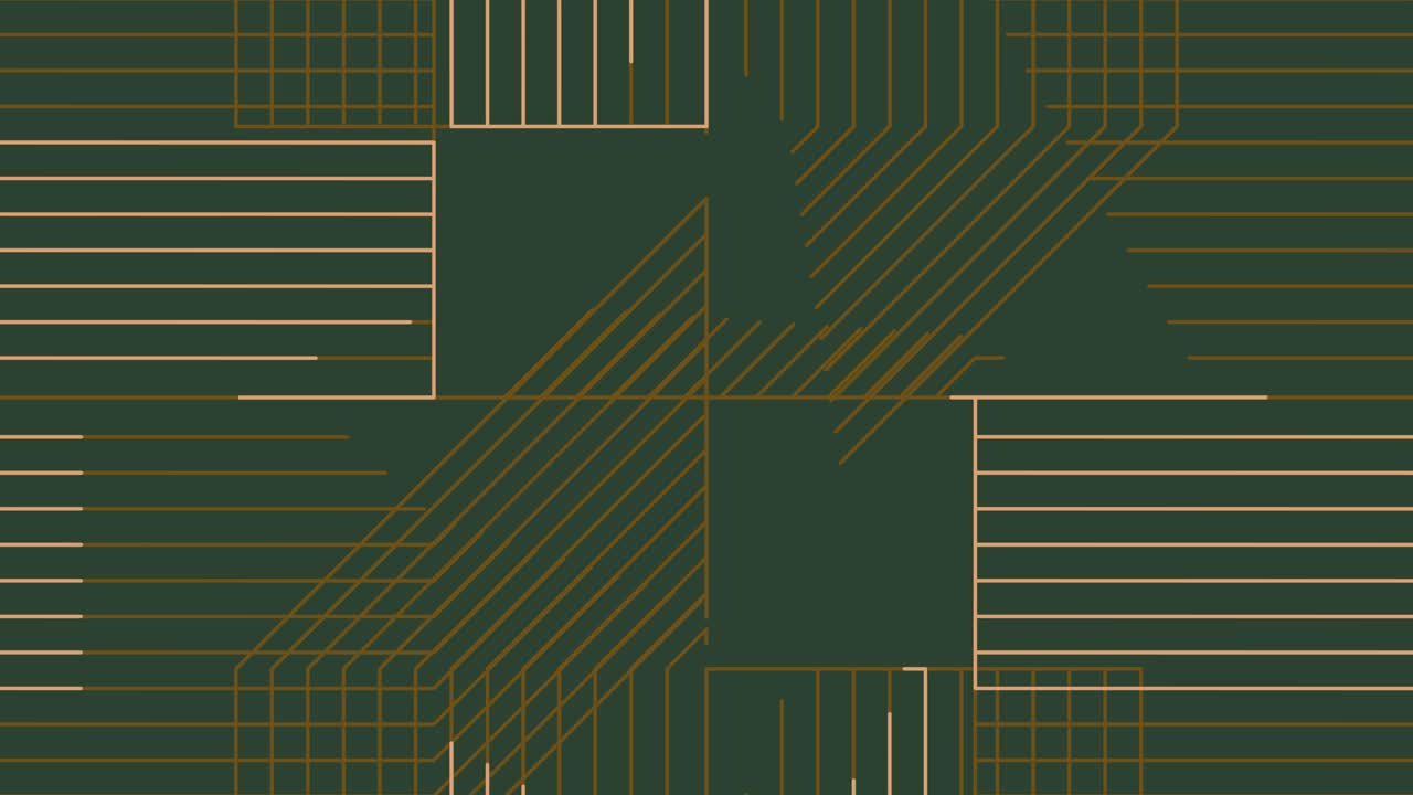 Dark Green Animated Design Background