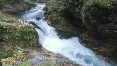 Radovna-Fluss-Und-Vintgar-Schlucht.-Bled,-Slowenien