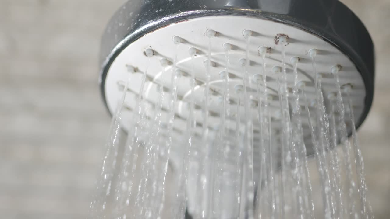 Shower Head with Running Water